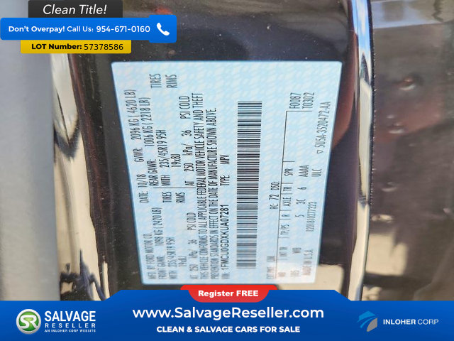Used 2019 Ford Escape SE FWD image 17