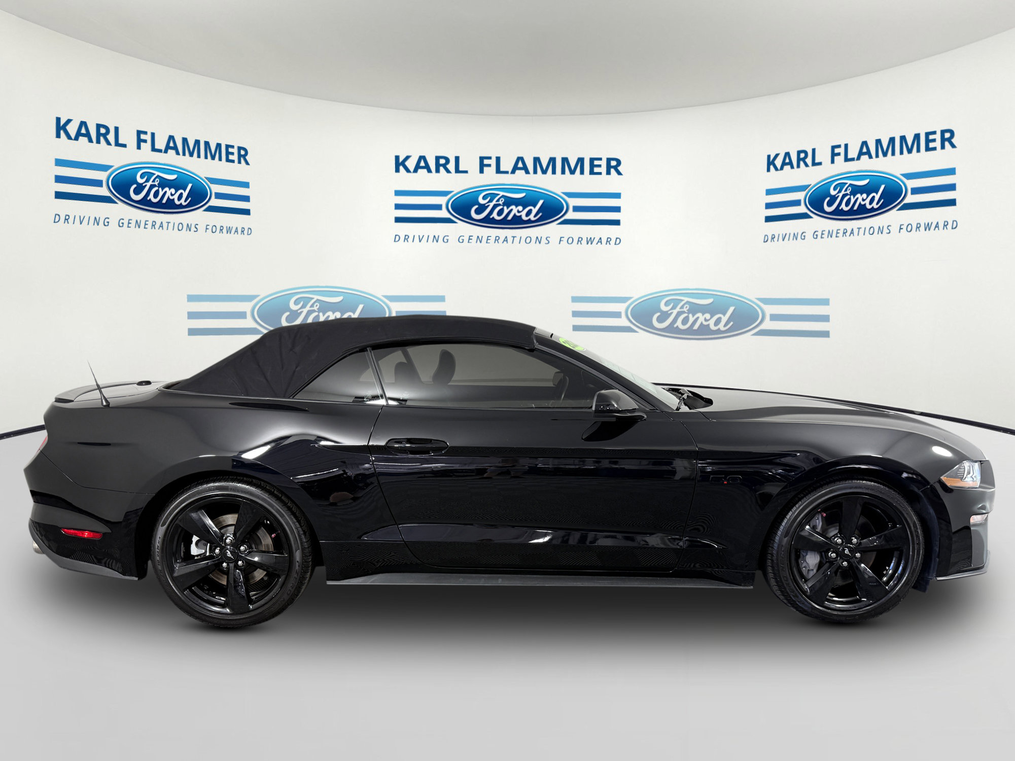 Certified 2021 Ford Mustang GT Premium w/ Black Accent Package RWD image 2