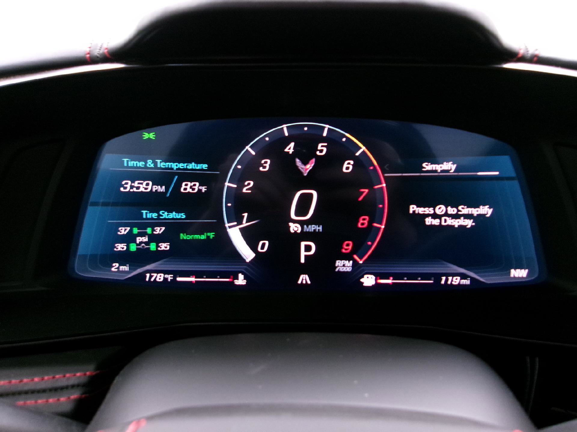 New 2025 Chevrolet Corvette Z06 w/ Stealth Interior Trim Package image 8