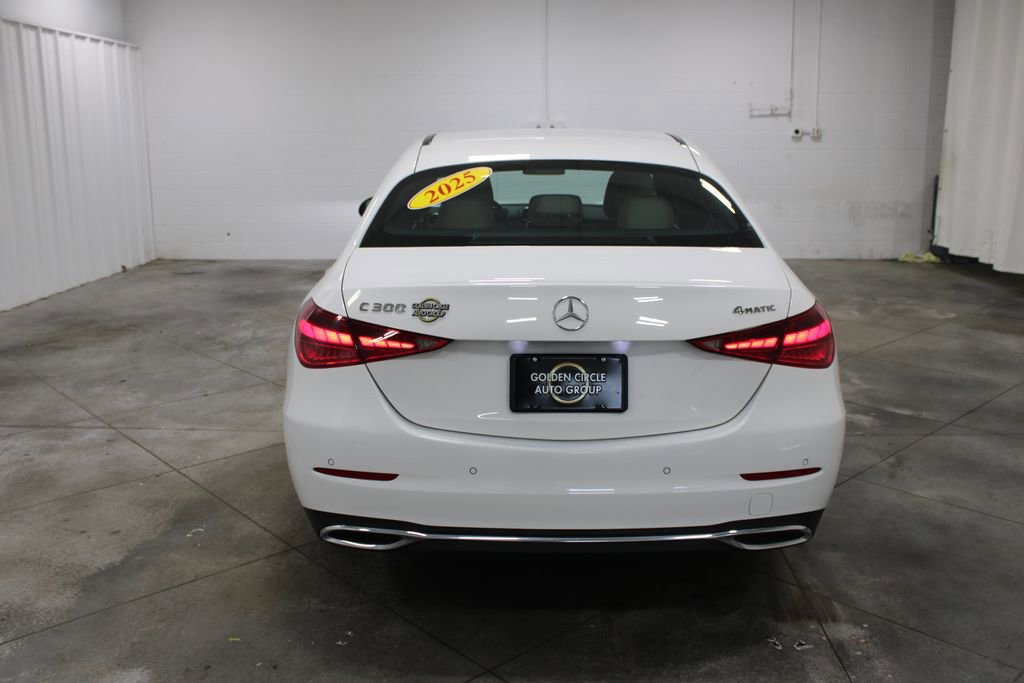 Used 2025 Mercedes-Benz C 300 4MATIC Sedan image 8