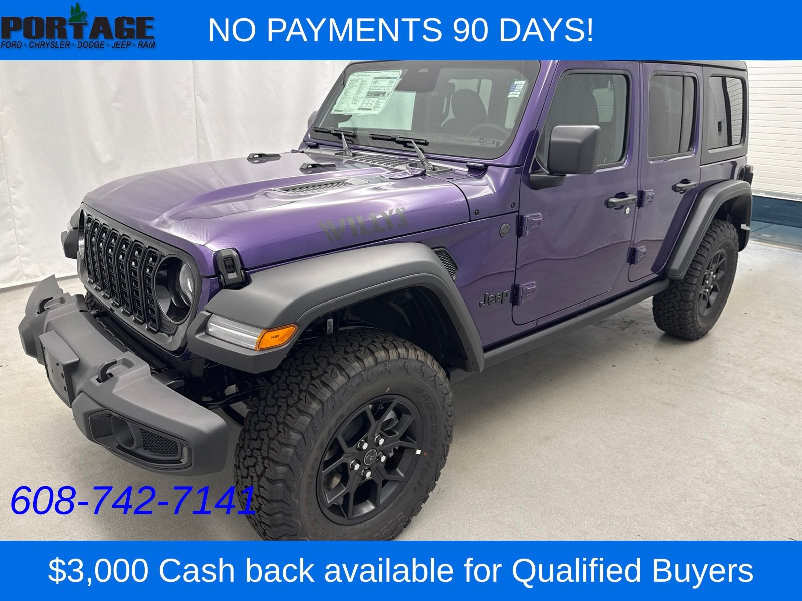New 2026 Jeep Wrangler Unlimited Sport AWD/4WD image 5