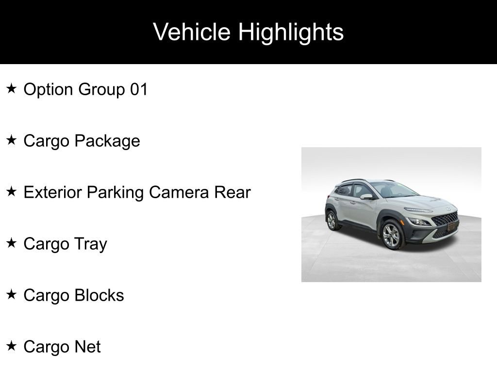 Used 2023 Hyundai Kona SEL w/ Cargo Package image 2