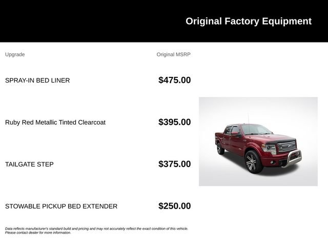 Used 2013 Ford F150 Limited AWD/4WD image 9