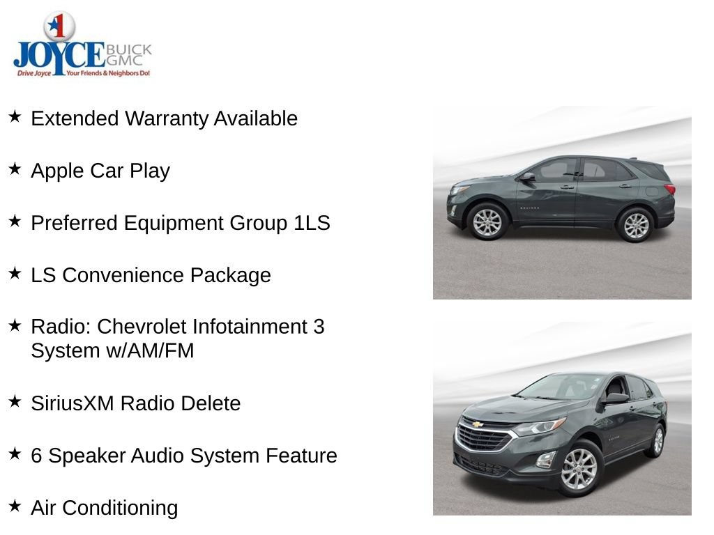 Certified 2019 Chevrolet Equinox LS w/ LS Convenience Package FWD image 10