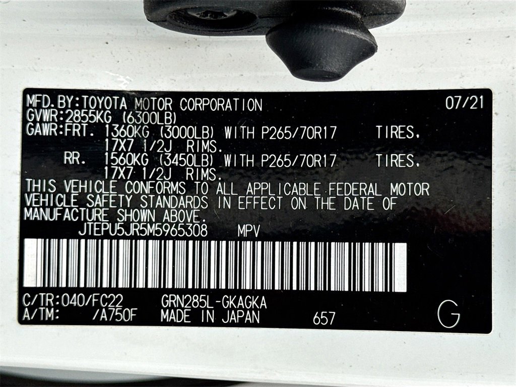 Used 2021 Toyota 4Runner TRD Off-Road image 28