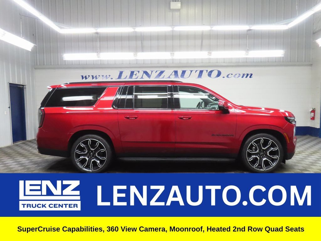 Used 2025 Chevrolet Suburban RST w/ Advanced Technology Package AWD/4WD 360° Tour