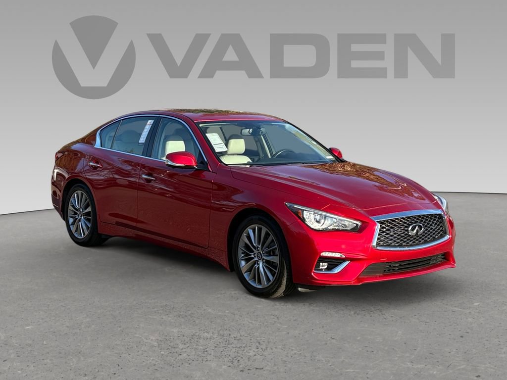 Used 2022 INFINITI Q50 Luxe w/ Cargo Package image 1