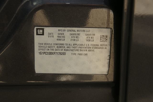 Used 2015 Chevrolet Cruze LT FWD image 34