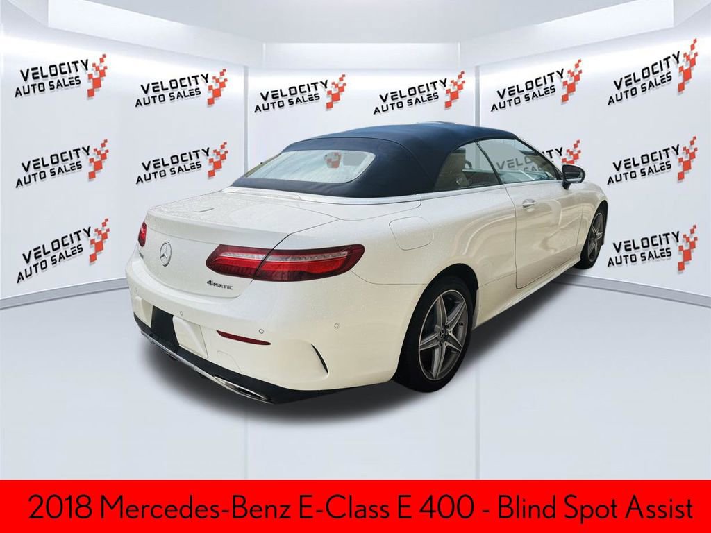 Used 2018 Mercedes-Benz E 400 4MATIC Cabriolet w/ Premium 2 Package (Q02) image 15