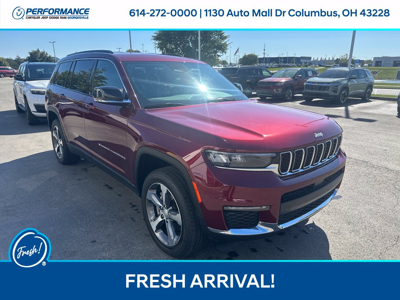 Certified 2025 Jeep Grand Cherokee L Limited w/ Trailer Tow Package