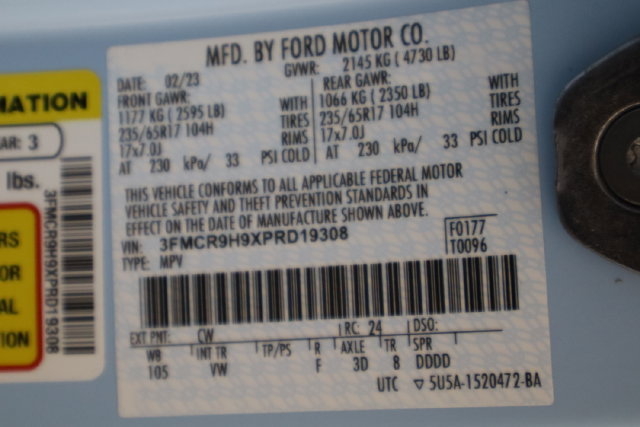 Used 2023 Ford Bronco Sport Heritage Limited AWD/4WD image 38