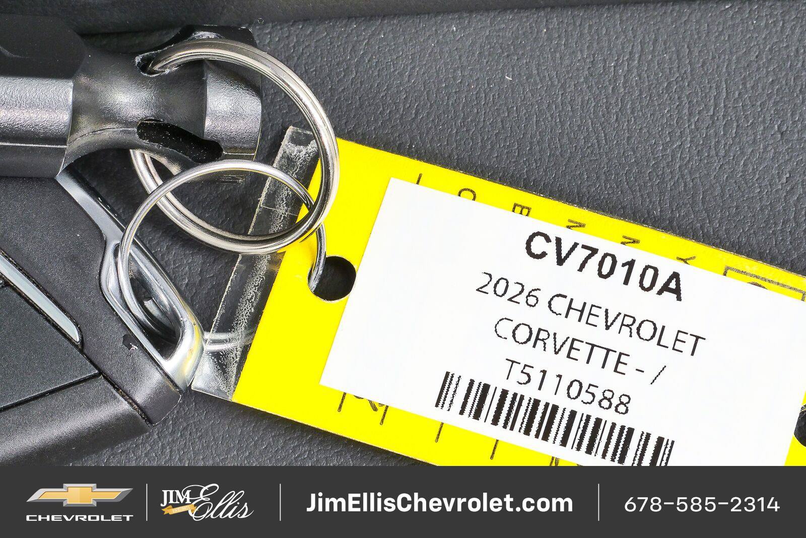 Used 2026 Chevrolet Corvette Stingray Premium Conv w/ Z51 Performance Package RWD image 32