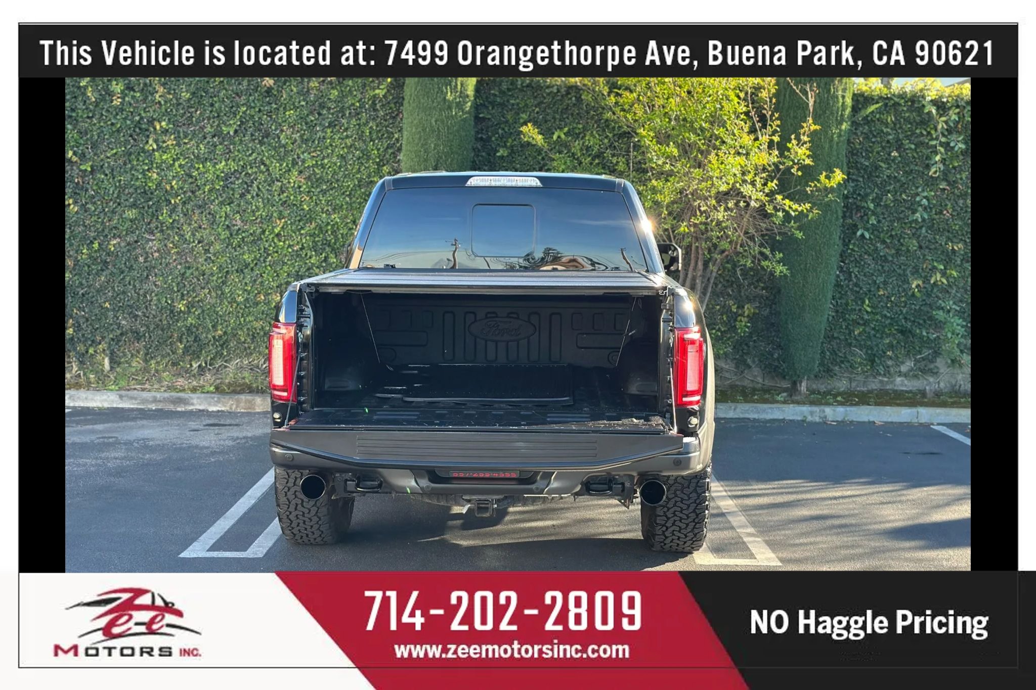 Used 2018 Ford F150 Raptor w/ Equipment Group 801A Mid AWD/4WD image 16