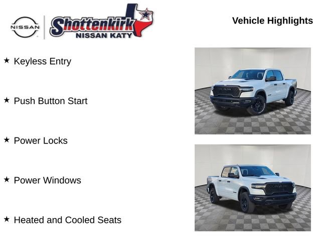 Used 2025 RAM 1500 Rebel w/ Rebel Level 1 Equipment Group image 19