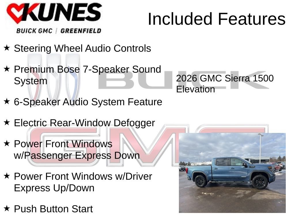 New 2026 GMC Sierra 1500 Elevation w/ Elevation Premium Package image 4