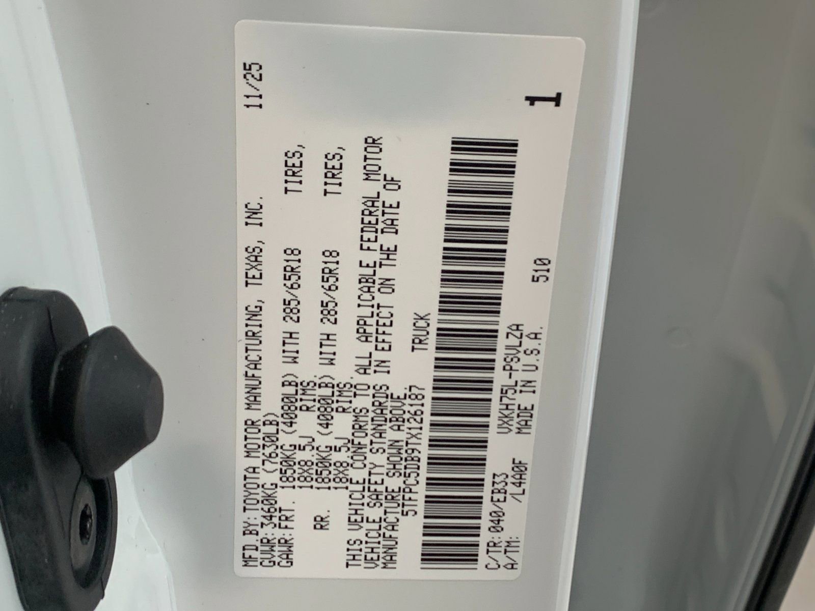 New 2026 Toyota Tundra TRD Pro image 31