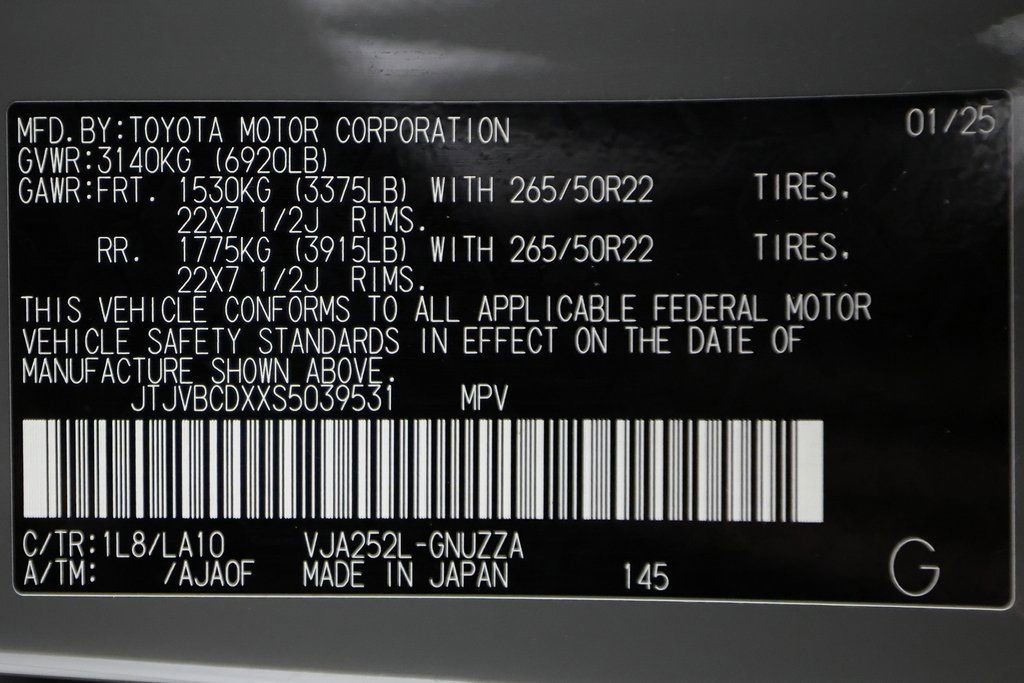 Used 2025 Lexus GX 550 w/ Cold Area Package AWD/4WD image 57