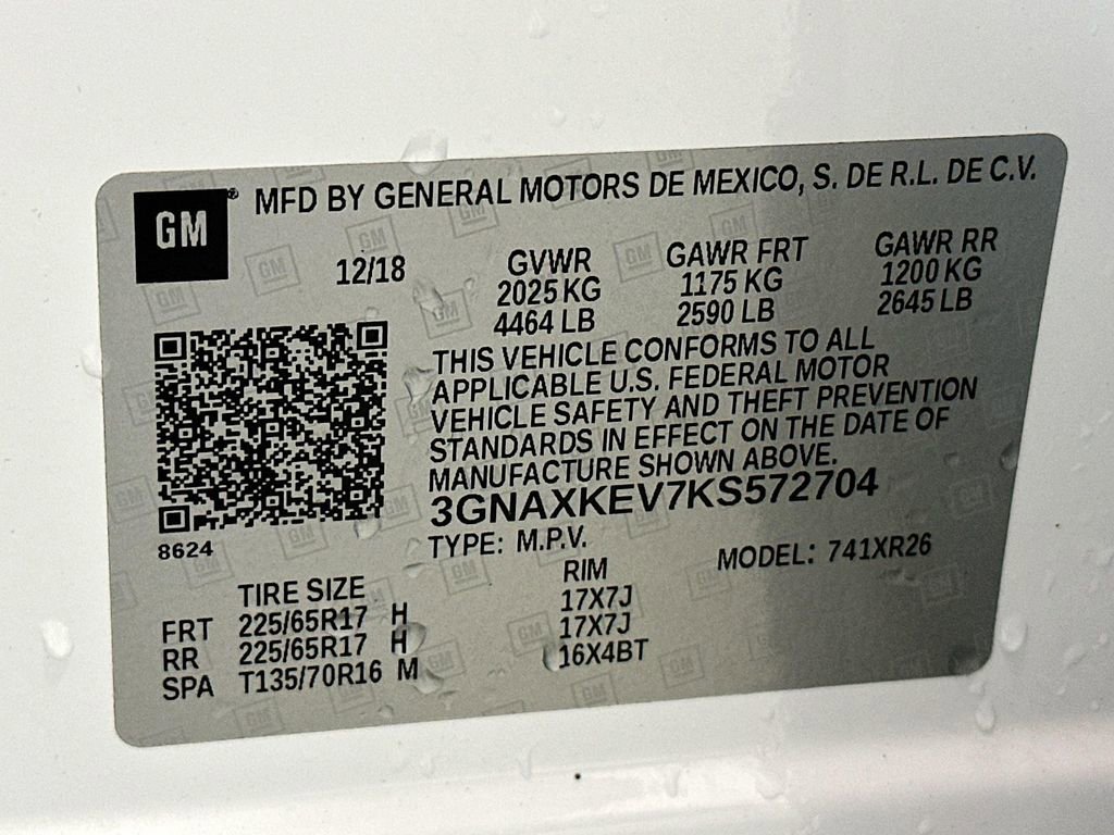 Used 2019 Chevrolet Equinox LT FWD image 31
