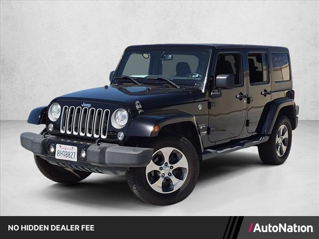 Used 2018 Jeep Wrangler Unlimited Sahara w/ Connectivity Group AWD/4WD image 1