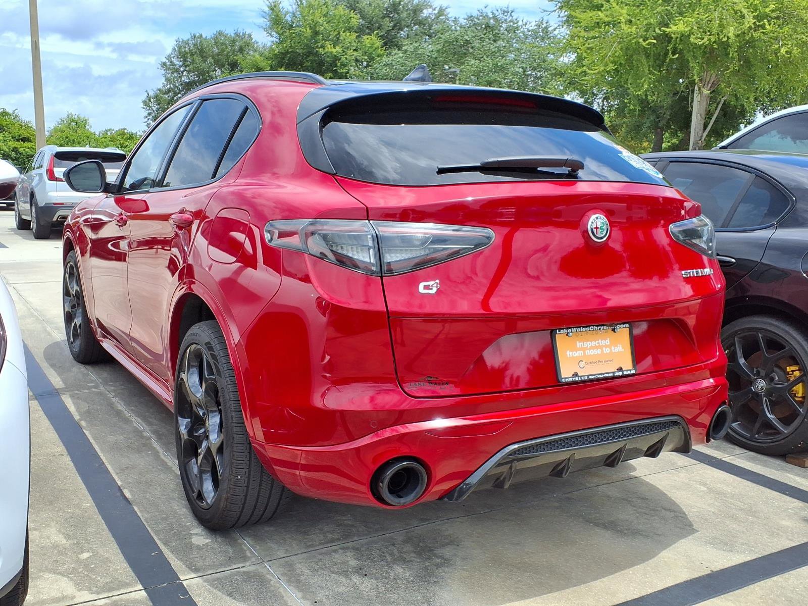 Used 2025 Alfa Romeo Stelvio Tributo Italiano w/ Driving Assist Package AWD/4WD image 11