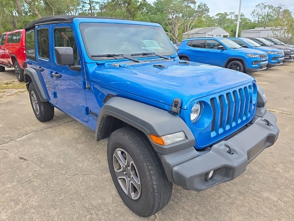Certified 2021 Jeep Wrangler Unlimited Sport AWD/4WD image 5