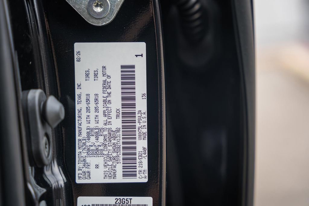 New 2026 Toyota Tundra TRD Pro image 51