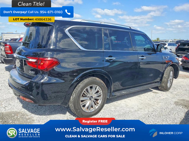 Used 2021 INFINITI QX80 Luxe RWD image 4