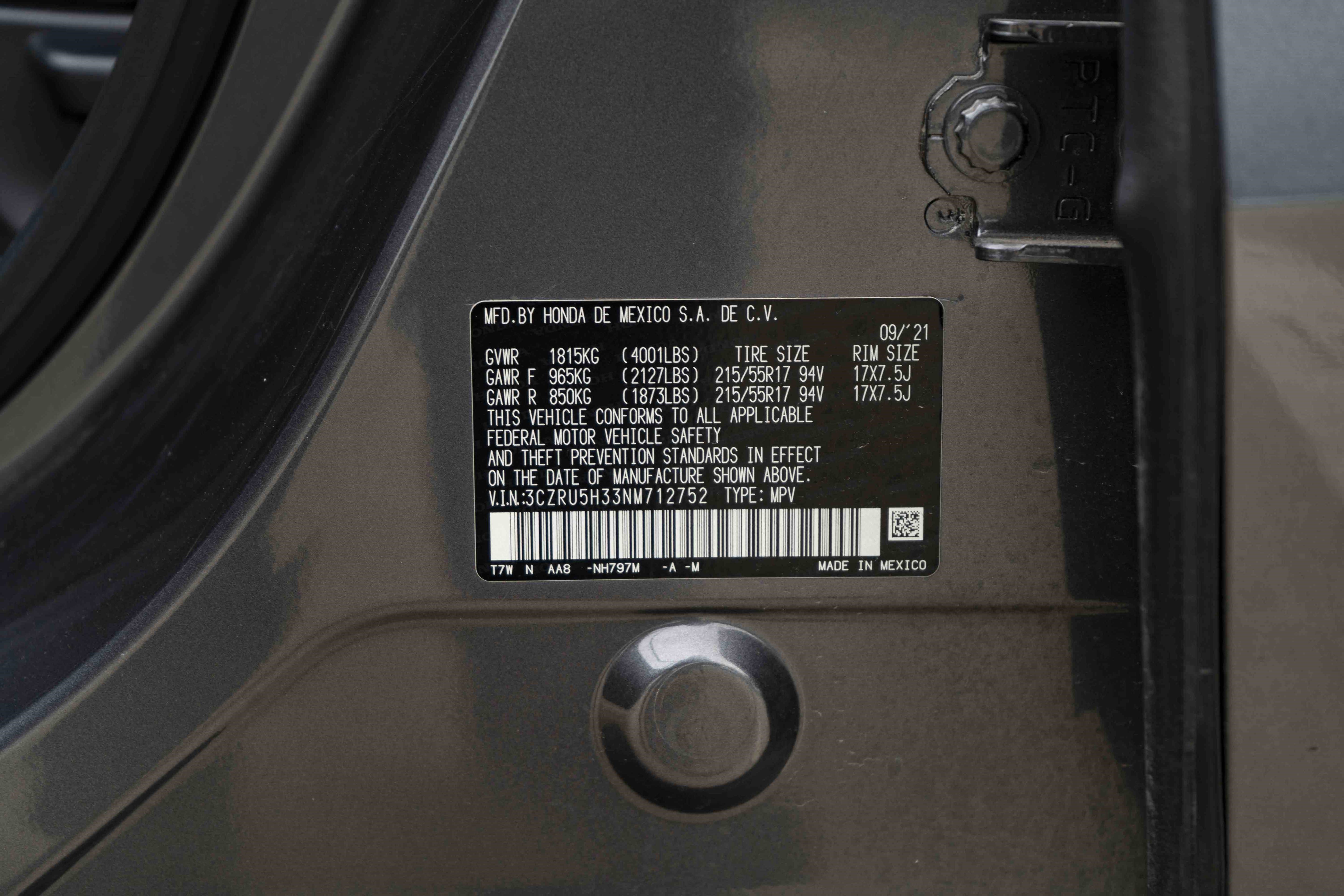 Used 2022 Honda HR-V LX image 40