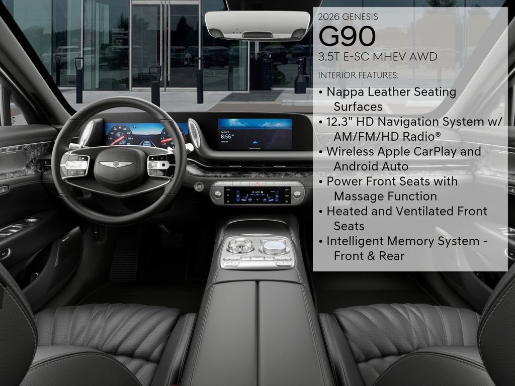 New 2026 Genesis G90 3.5T AWD/4WD image 17