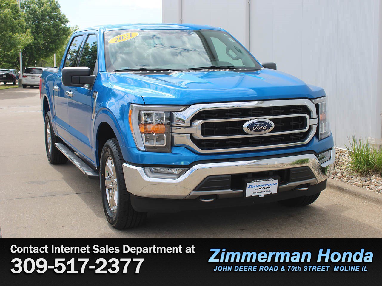 Used 2021 Ford F150 XLT w/ Equipment Group 302A High AWD/4WD image 3