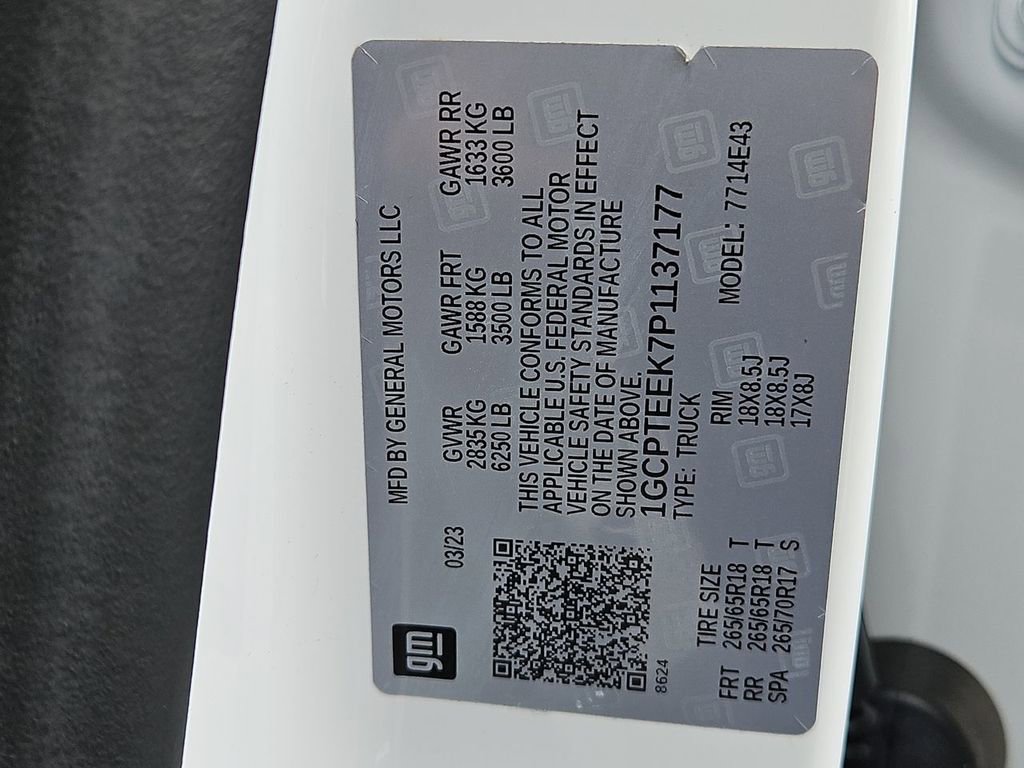 Certified 2023 Chevrolet Colorado Trail Boss AWD/4WD image 33