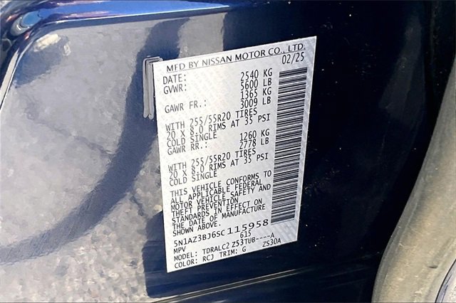 Certified 2025 Nissan Murano SV image 30