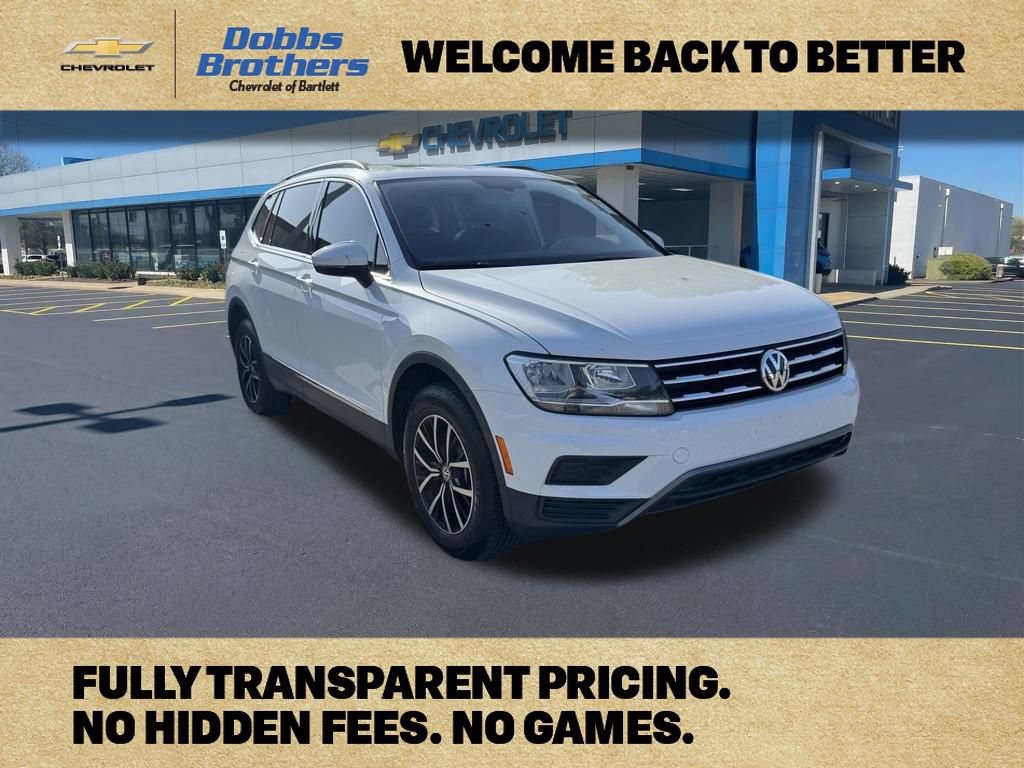 Used 2021 Volkswagen Tiguan SE w/ Panoramic Sunroof Package