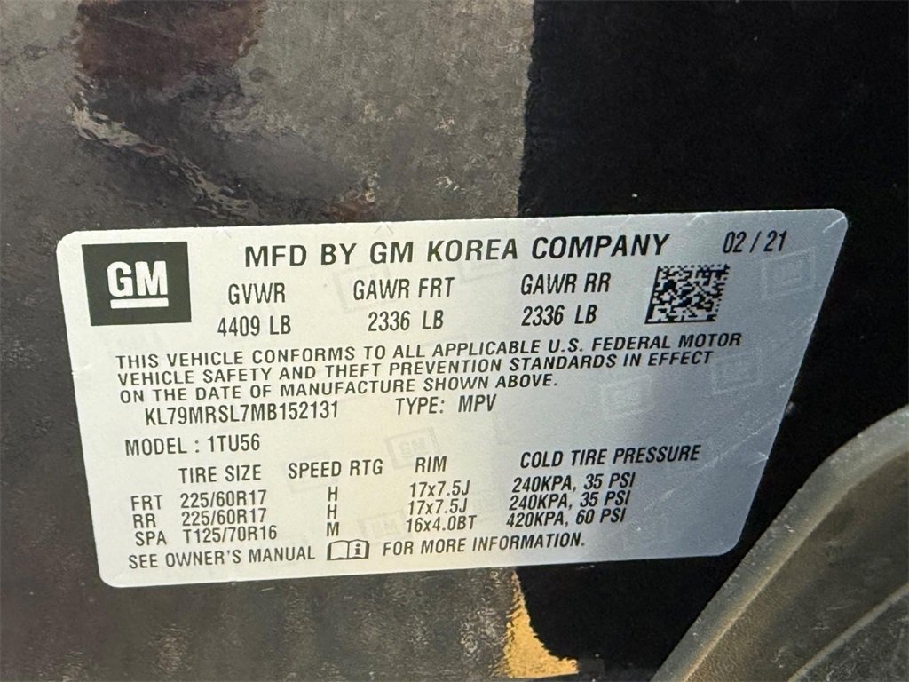 Used 2021 Chevrolet TrailBlazer LT w/ Convenience Package image 23