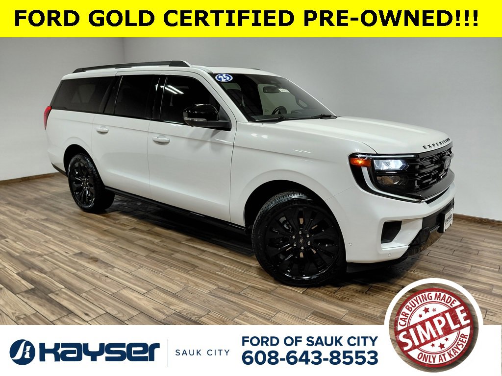 Certified 2025 Ford Expedition Max Platinum w/ Stealth Appearance Package