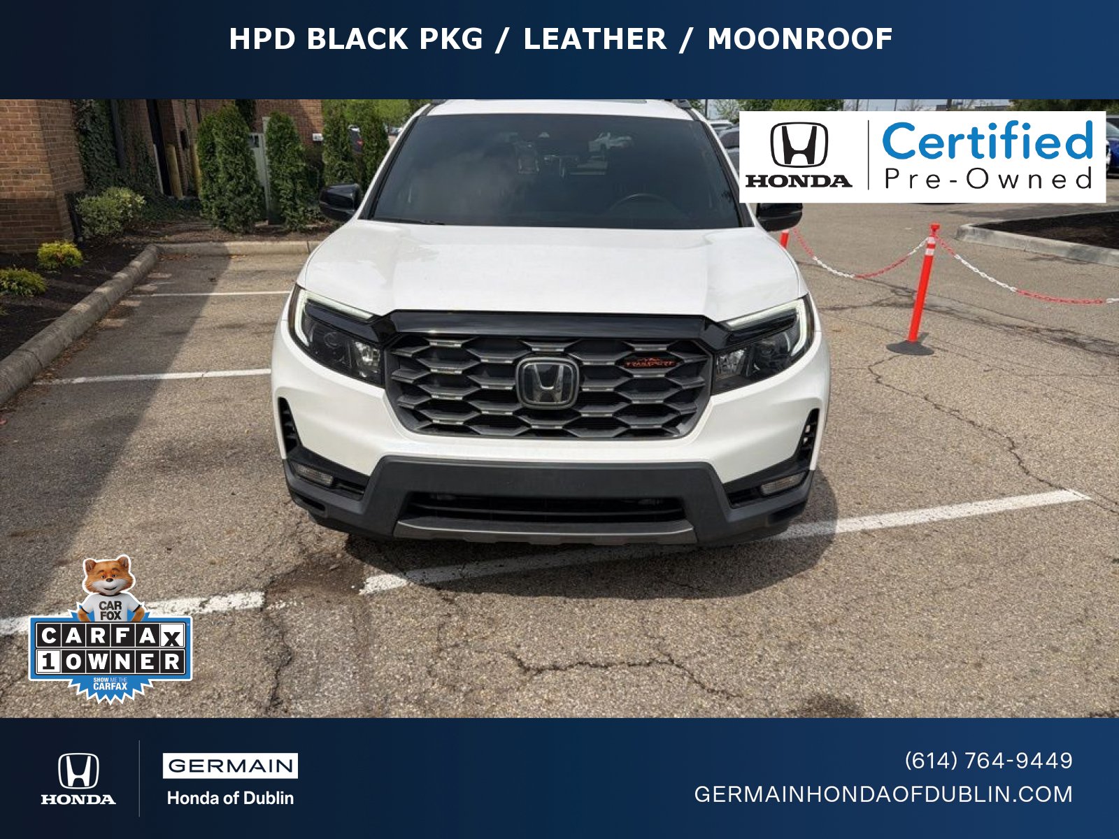 Certified 2023 Honda Passport TrailSport image 1