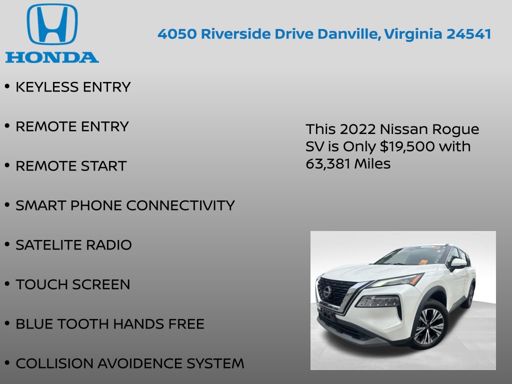 Used 2022 Nissan Rogue SV AWD/4WD image 7