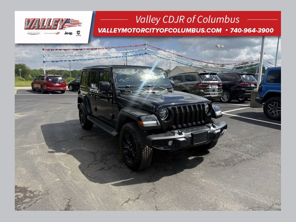 Used 2022 Jeep Wrangler Unlimited Sahara AWD/4WD video 1