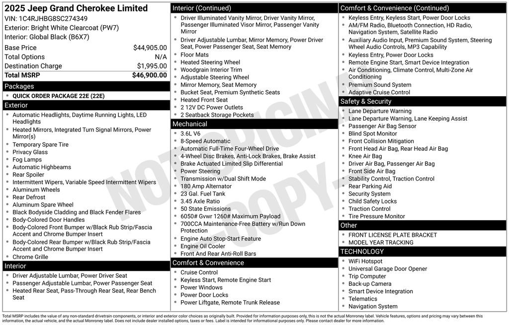 Used 2025 Jeep Grand Cherokee Limited image 7