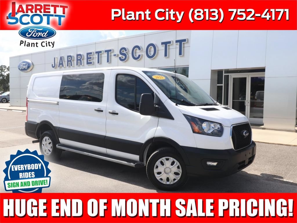 Certified 2023 Ford Transit 250 Low Roof w/ Exterior Upgrade Package RWD image 1
