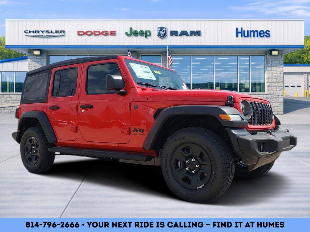 New 2026 Jeep Wrangler Unlimited Sport AWD/4WD image 1