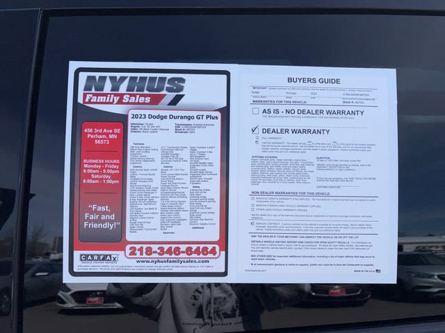 Used 2023 Dodge Durango GT image 59