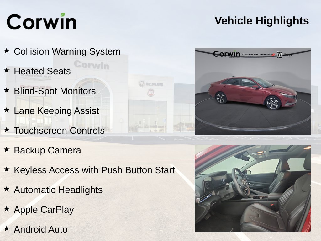 Used 2023 Hyundai Elantra Limited FWD image 11