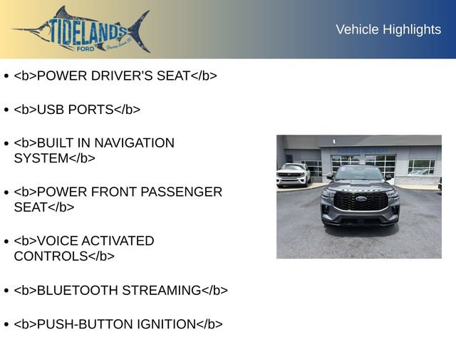 Used 2025 Ford Explorer ST-Line w/ Premium Package AWD/4WD image 12
