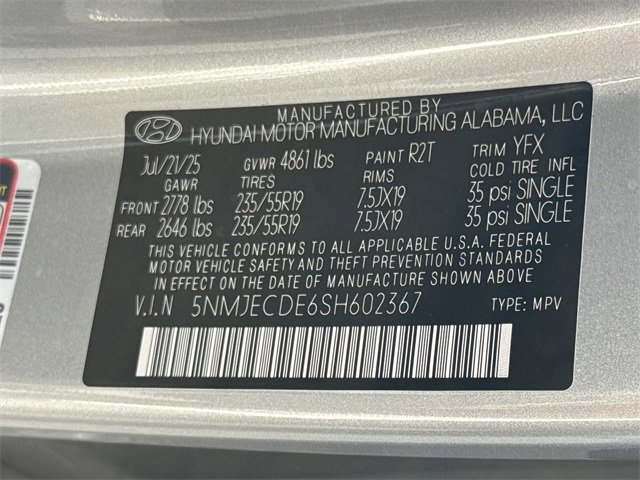 New 2025 Hyundai Tucson Limited image 33