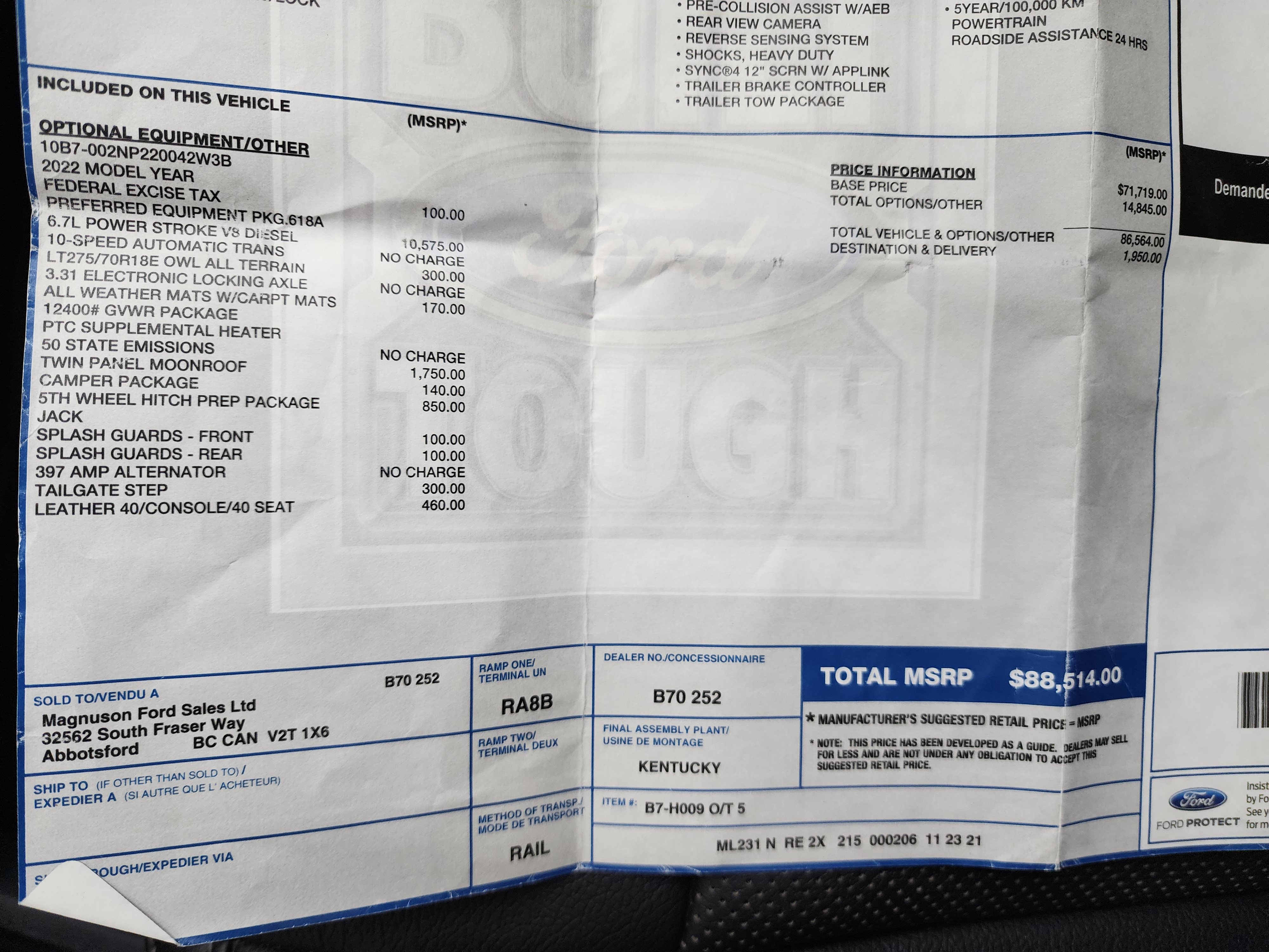 Used 2022 Ford F350 Lariat image 51