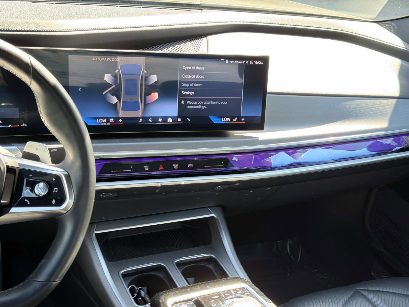 Certified 2023 BMW 740i w/ Parking Assistance Package RWD image 9