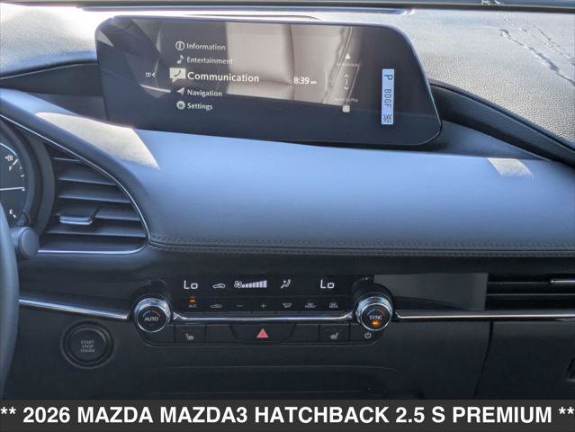New 2026 MAZDA MAZDA3 2.5 S Hatchback w/ Premium Pkg FWD image 8