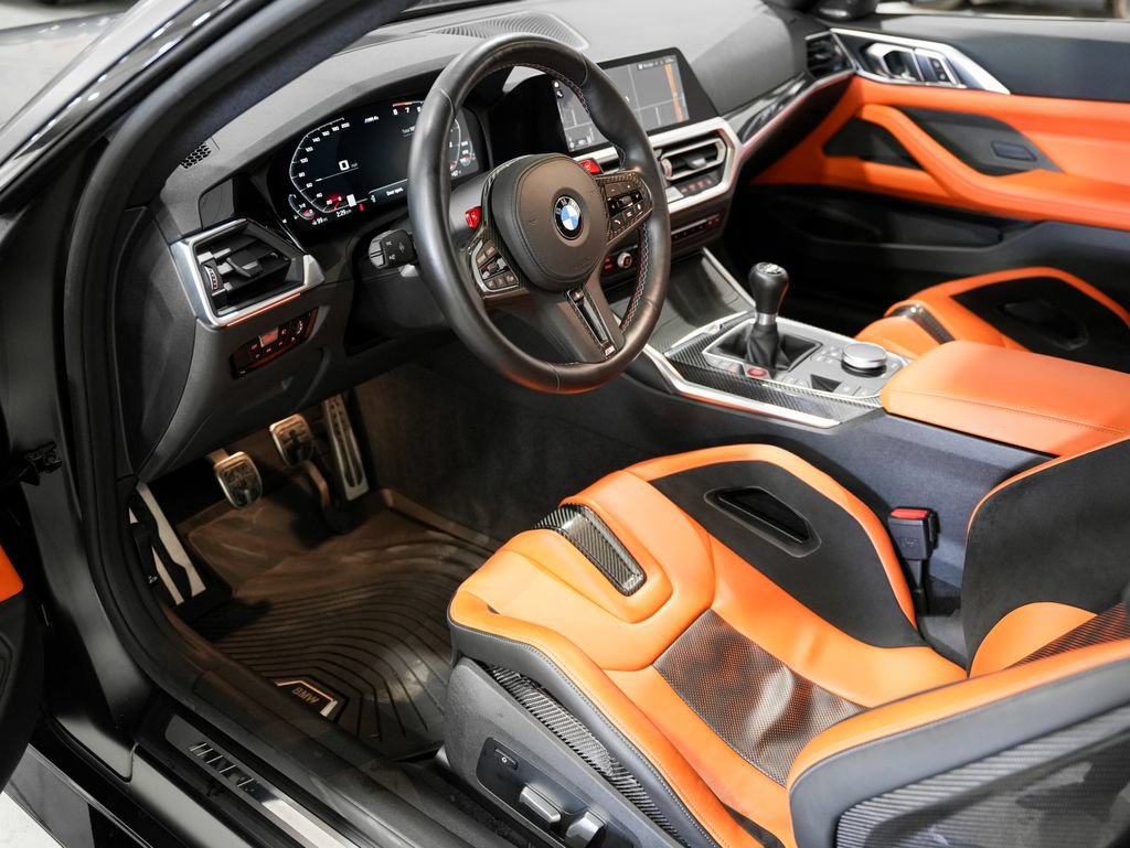 Used 2021 BMW M4 Coupe w/ M Carbon Exterior Package RWD image 9