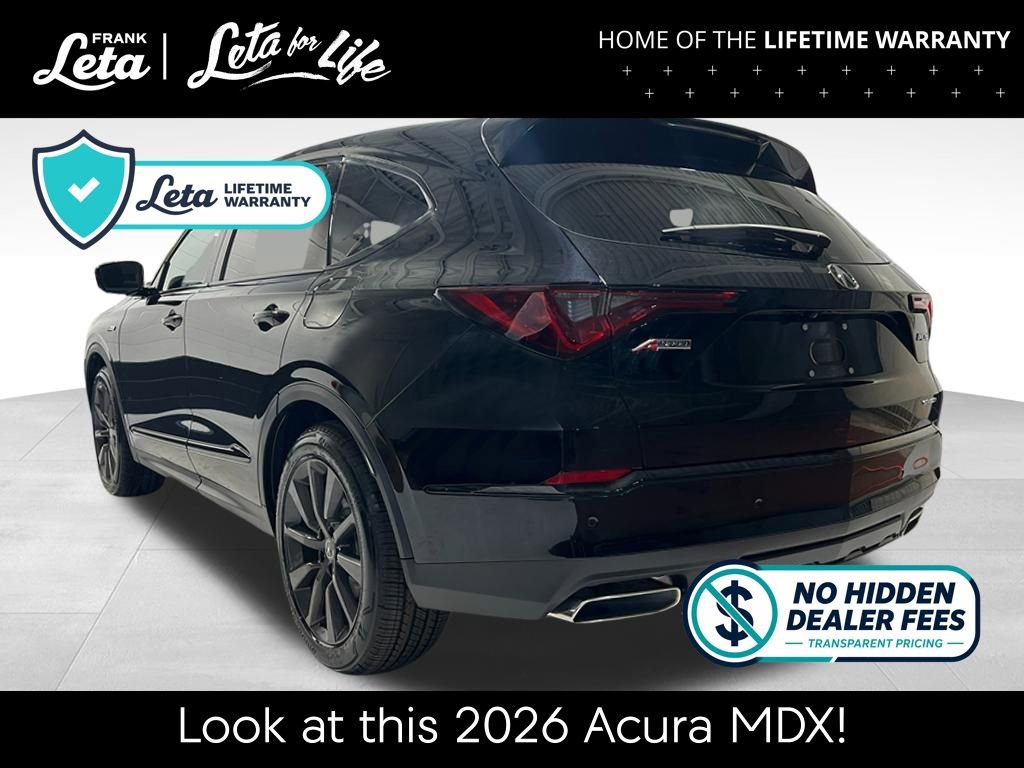 New 2026 Acura MDX A-Spec AWD/4WD image 3
